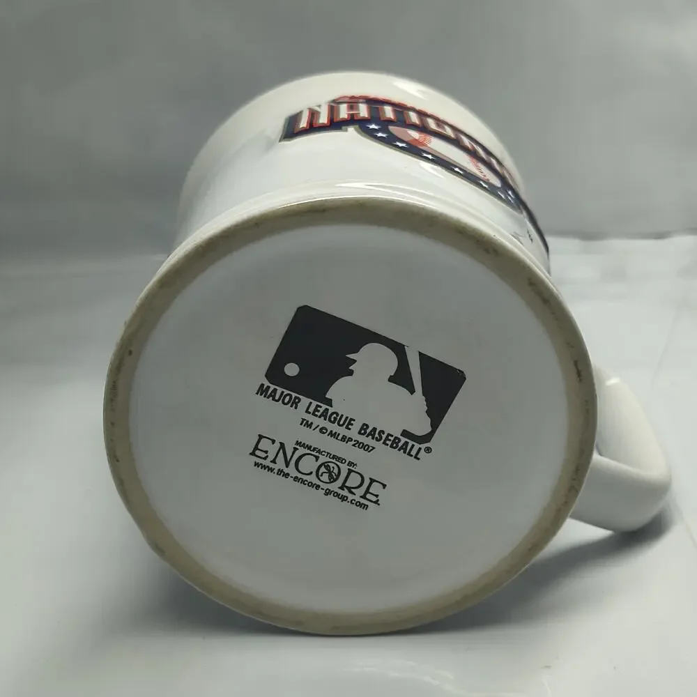 WASHINGTON NATIONALS Baseball Ceramic Mug Licensed MLB Product
